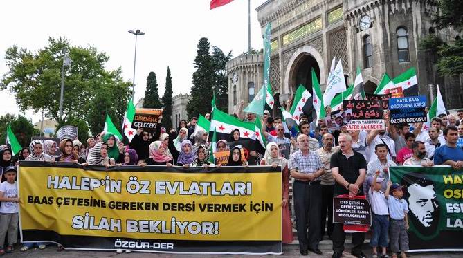 Halep Direnişine Beyazıt’ta Destek Eylemi 2