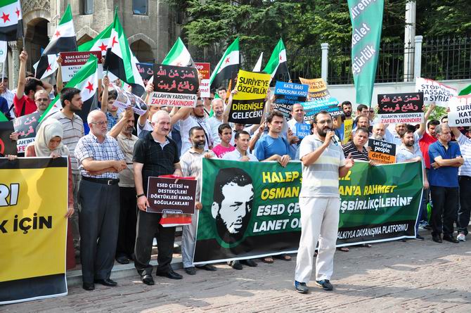 Halep Direnişine Beyazıt’ta Destek Eylemi 8