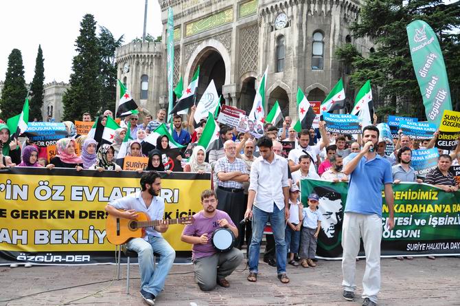 Halep Direnişine Beyazıt’ta Destek Eylemi 9
