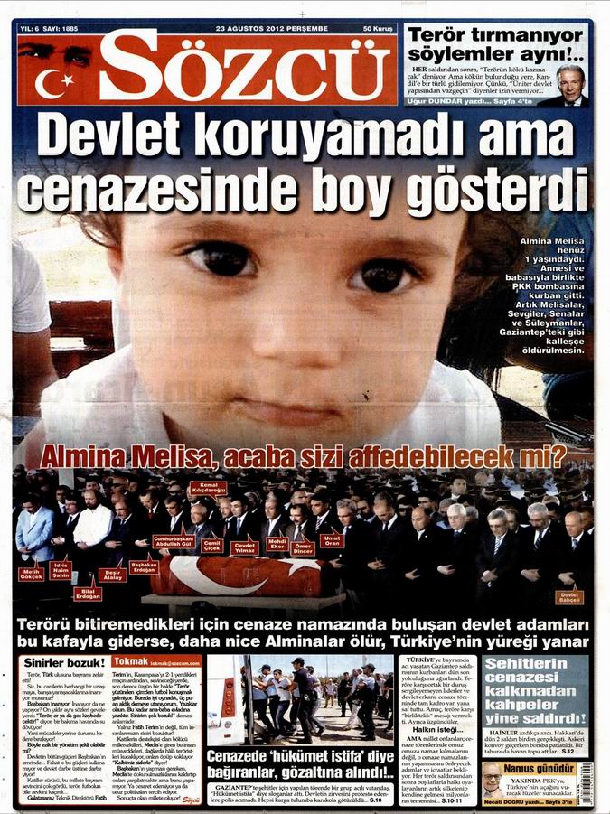 Gazete Manşetleri - 23 Ağustos Perşembe 9