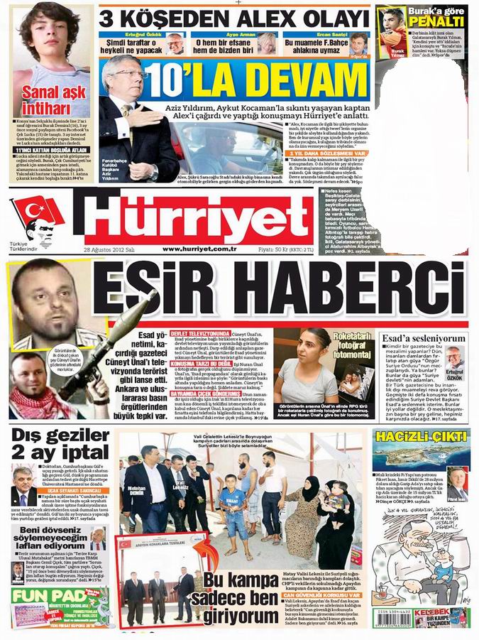 Gazete Manşetleri - 28 Ağustos Salı 17