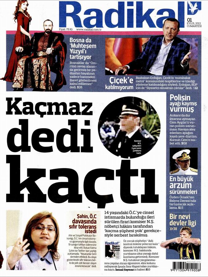 Gazete Manşetleri - 1 Eylül Cumartesi 11