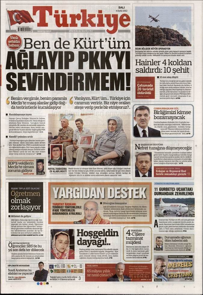 Gazete Manşetleri - 4 Eylül Salı 7