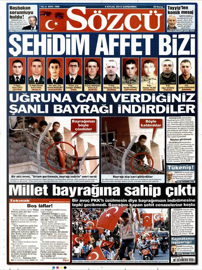 Gazete Manşetleri - 5 Eylül Çarşamba 10