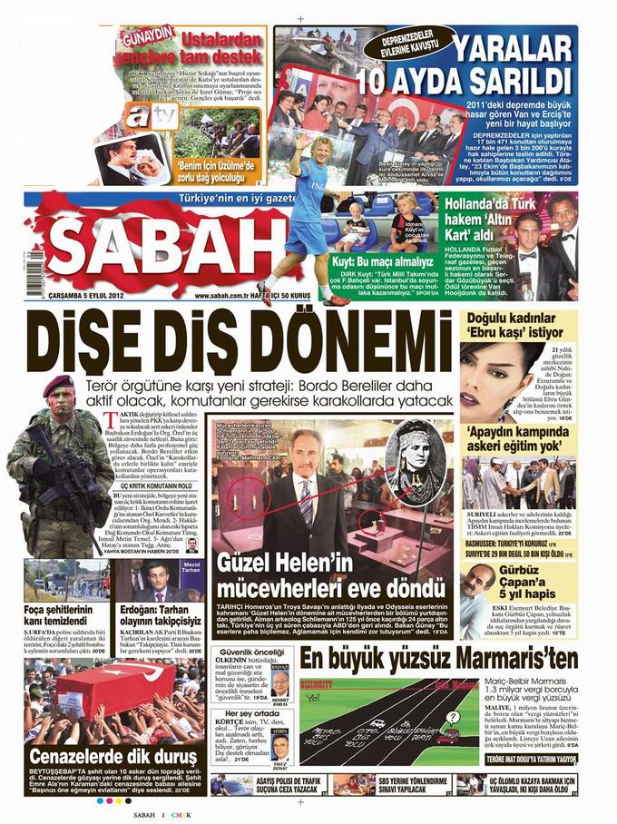 Gazete Manşetleri - 5 Eylül Çarşamba 11