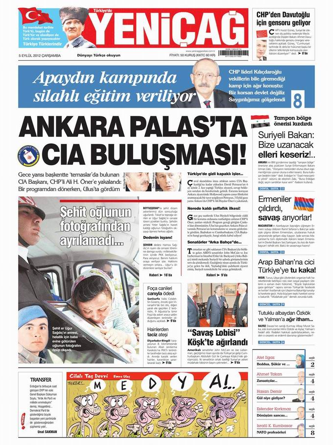 Gazete Manşetleri - 5 Eylül Çarşamba 6