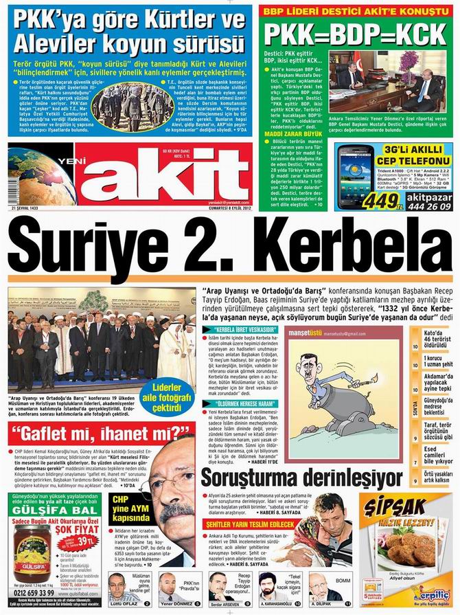 Gazete Manşetleri - 8 Eylül Cumartesi 4