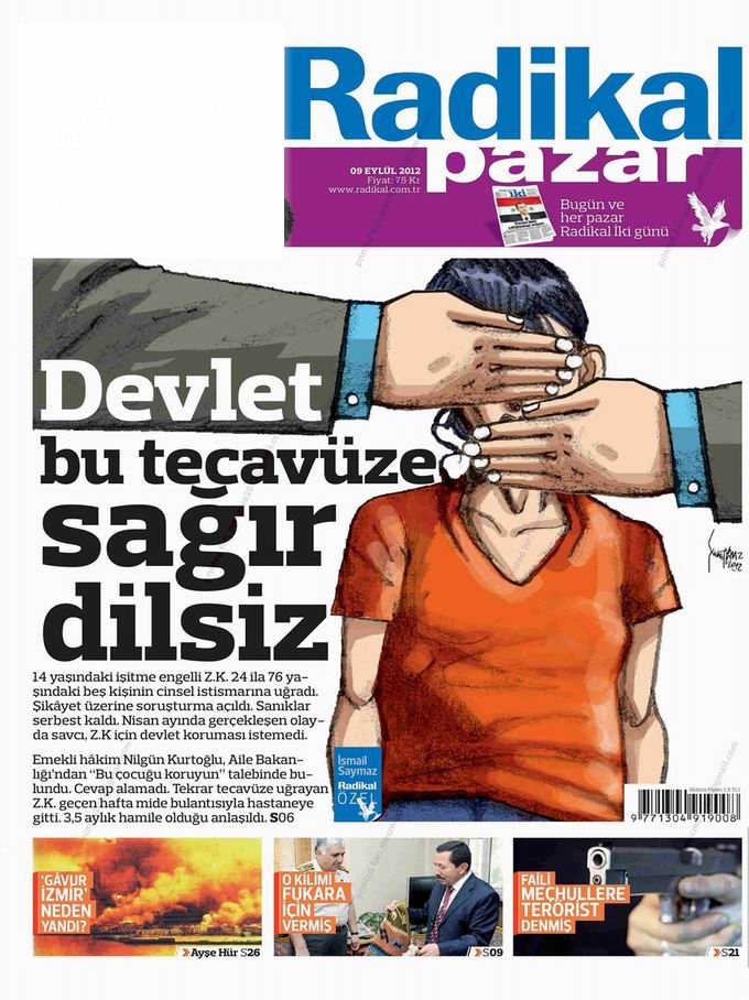 Gazete Manşetleri - 9 Eylül Pazar 11
