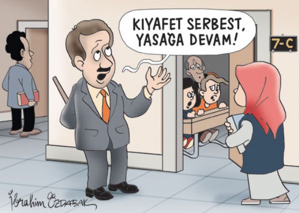 Kıyafet Serbest Yasağa Devam 1