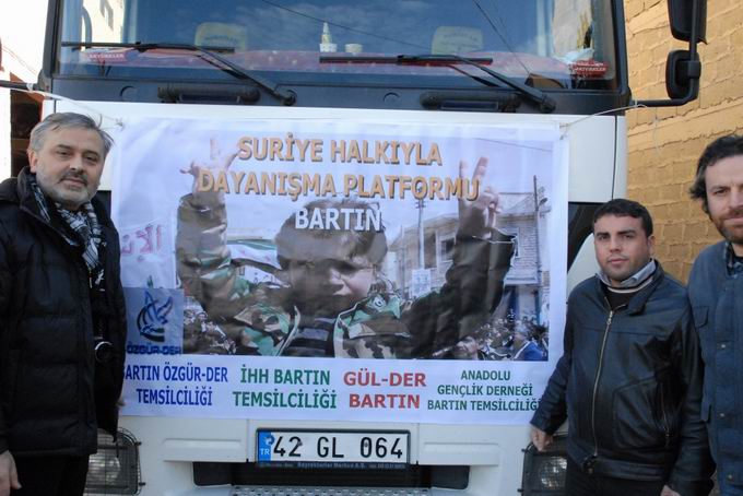 Bartın ve Ereğli’den Yola Çıkan Yardımlar Suriye'de 5