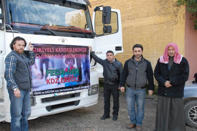 Bartın ve Ereğli’den Yola Çıkan Yardımlar Suriye'de 7