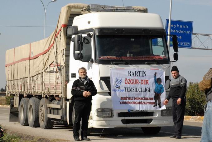 Bartın ve Ereğli’den Yola Çıkan Yardımlar Suriye'de 8