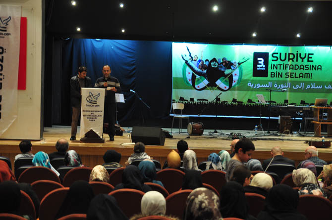 9 Mart Suriye İntifadası ile Dayanışma Gecesi 3