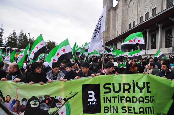 İstanbul’da Binler Suriye Cihadını Selamladı! 1