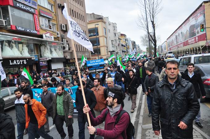 İstanbul’da Binler Suriye Cihadını Selamladı! 12