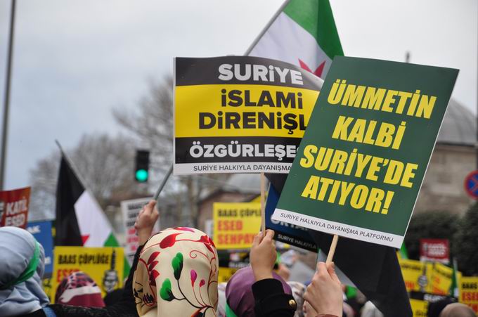 İstanbul’da Binler Suriye Cihadını Selamladı! 13