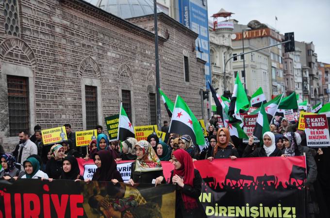 İstanbul’da Binler Suriye Cihadını Selamladı! 14