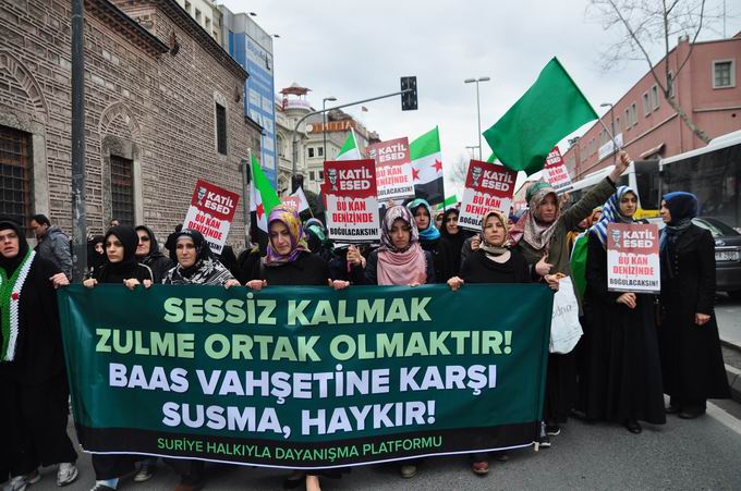 İstanbul’da Binler Suriye Cihadını Selamladı! 15