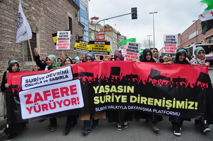 İstanbul’da Binler Suriye Cihadını Selamladı! 17
