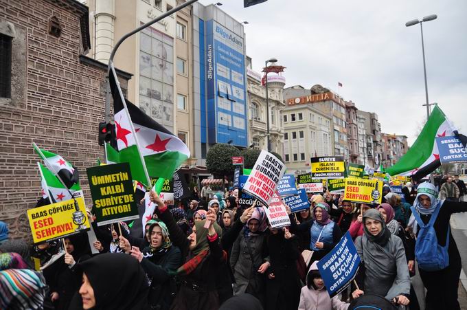 İstanbul’da Binler Suriye Cihadını Selamladı! 18