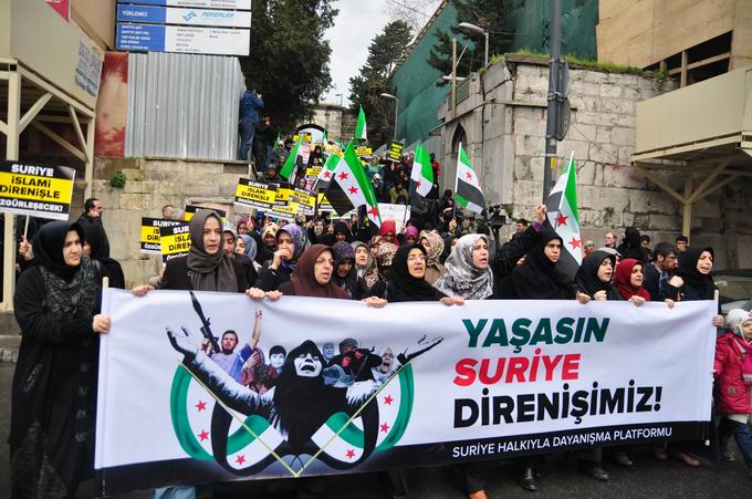 İstanbul’da Binler Suriye Cihadını Selamladı! 3
