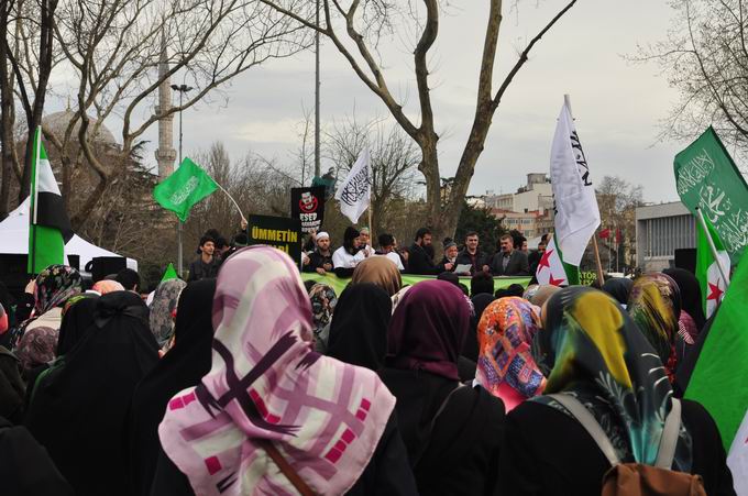 İstanbul’da Binler Suriye Cihadını Selamladı! 34