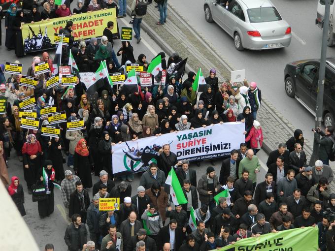 İstanbul’da Binler Suriye Cihadını Selamladı! 36