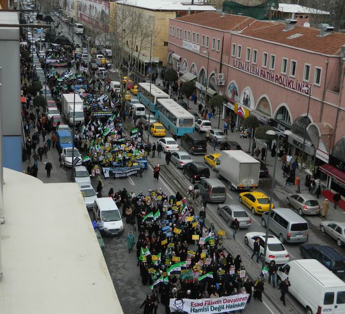İstanbul’da Binler Suriye Cihadını Selamladı! 38