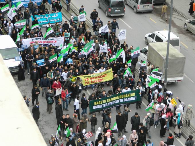 İstanbul’da Binler Suriye Cihadını Selamladı! 40