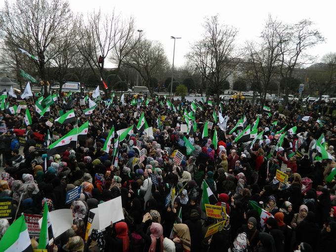 İstanbul’da Binler Suriye Cihadını Selamladı! 44
