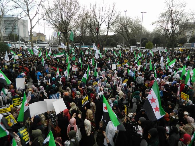 İstanbul’da Binler Suriye Cihadını Selamladı! 46