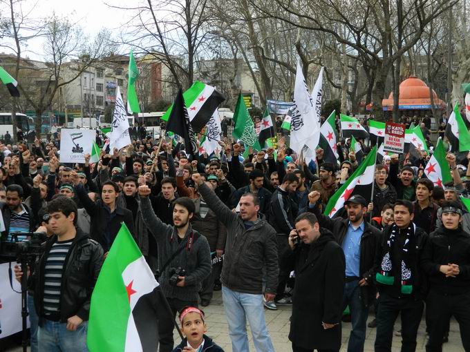 İstanbul’da Binler Suriye Cihadını Selamladı! 54