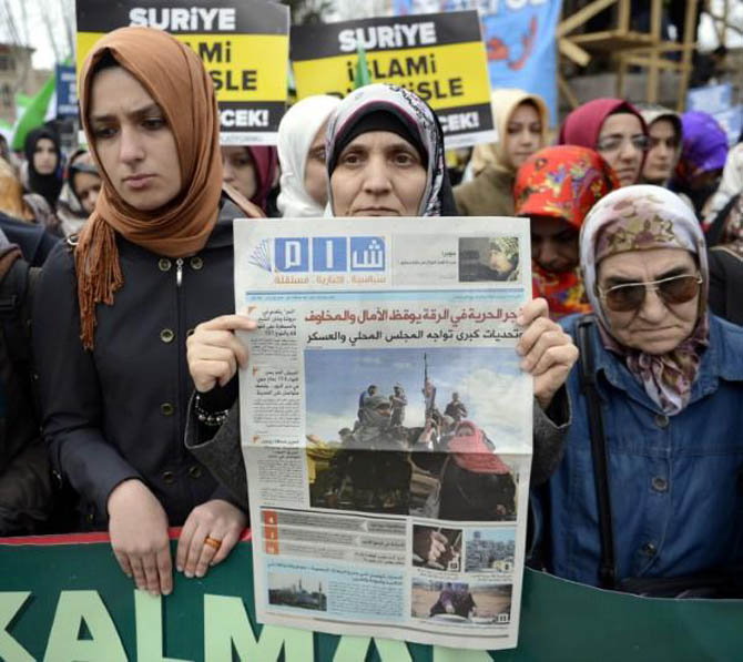 İstanbul’da Binler Suriye Cihadını Selamladı! 57
