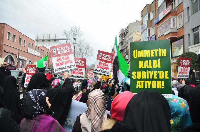 İstanbul’da Binler Suriye Cihadını Selamladı! 6
