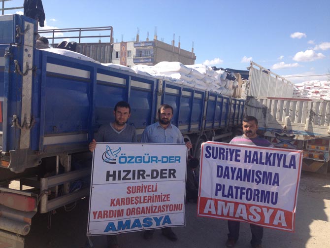 Amasya'da Suriye'ye Yardım 13