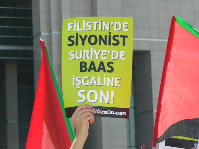 Çağlayan Adliyesi Önünde Mavi Marmara Eylemi 11