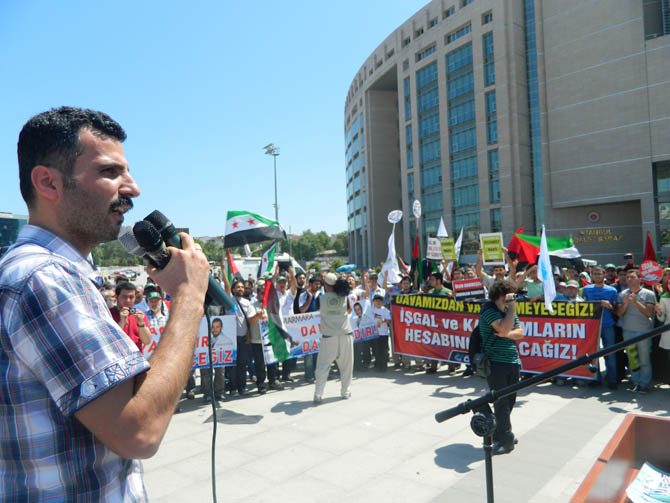 Çağlayan Adliyesi Önünde Mavi Marmara Eylemi 21