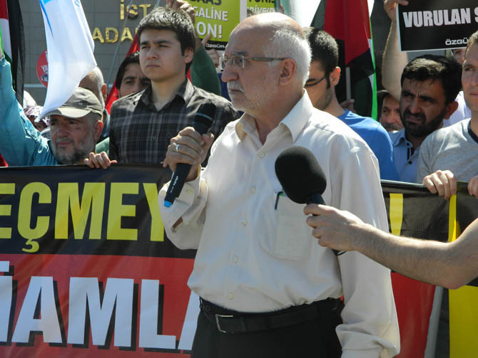 Çağlayan Adliyesi Önünde Mavi Marmara Eylemi 3