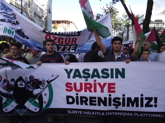 On Binler Fatih’te Kudüs ve Mavi Marmara İçin Yürüyor 30
