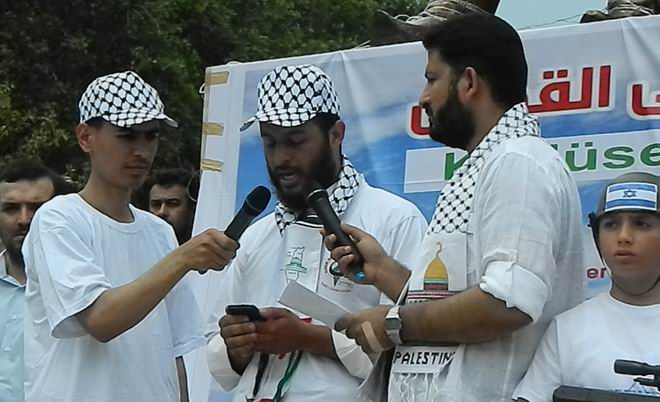 Fatih’te “Kudüs’e Küresel Yürüyüş” Eylemi 14