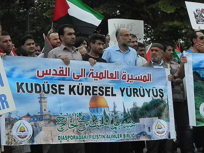 Fatih’te “Kudüs’e Küresel Yürüyüş” Eylemi 20