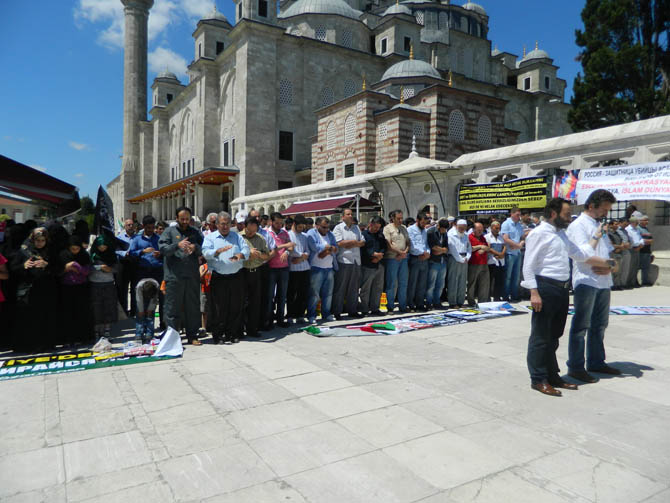 Suriye Şehidi Bahtiyar İçin Fatih’te Cenaze Namazı 10