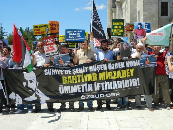 Suriye Şehidi Bahtiyar İçin Fatih’te Cenaze Namazı 28
