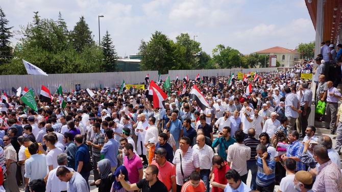 İstanbul'dan Mısır İslami Hareketine Destek Yürüyüşü 2