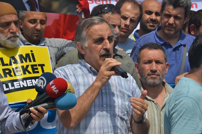 İstanbul'dan Mısır İslami Hareketine Destek Yürüyüşü 20