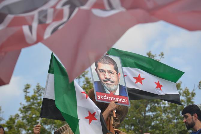 İstanbul'dan Mısır İslami Hareketine Destek Yürüyüşü 23