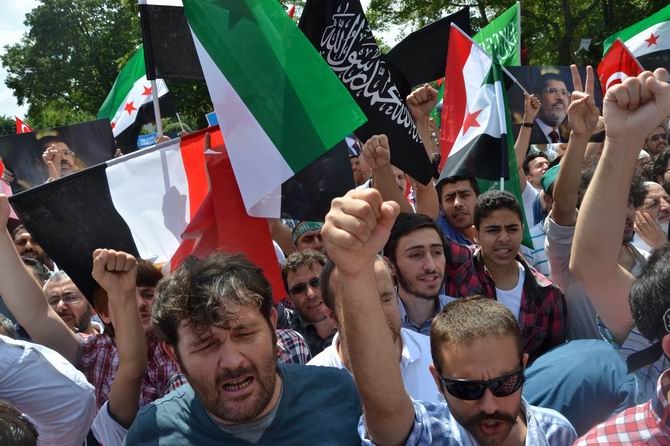 İstanbul'dan Mısır İslami Hareketine Destek Yürüyüşü 28