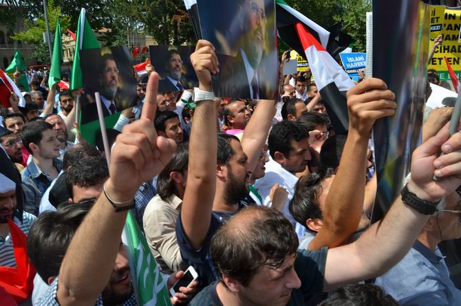 İstanbul'dan Mısır İslami Hareketine Destek Yürüyüşü 29