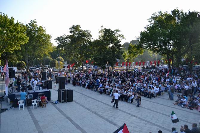 Grup Yürüyüş'ten Mısır ve Suriye Dayanışma Konseri 12