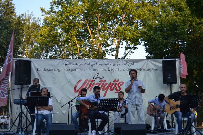 Grup Yürüyüş'ten Mısır ve Suriye Dayanışma Konseri 18